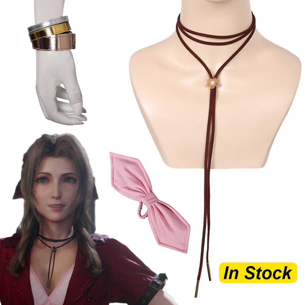 Aerith Cosplay Prop - Fantasia Aerith Cosplay Kolye Papyon Oyunu