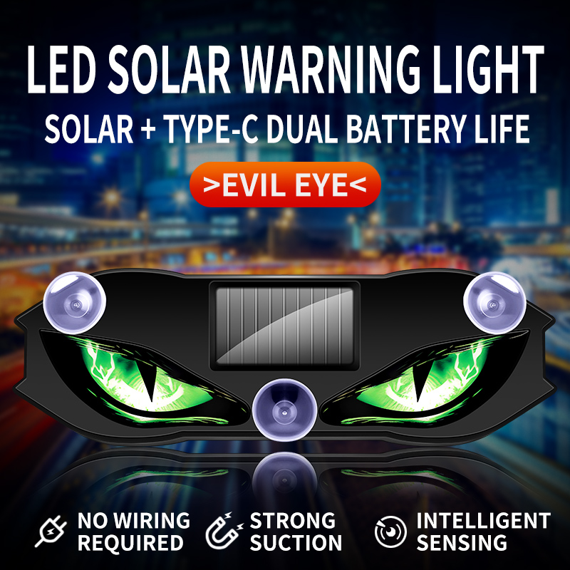 Led El Wire - LED güneş enerjili araba uyarı lambası,