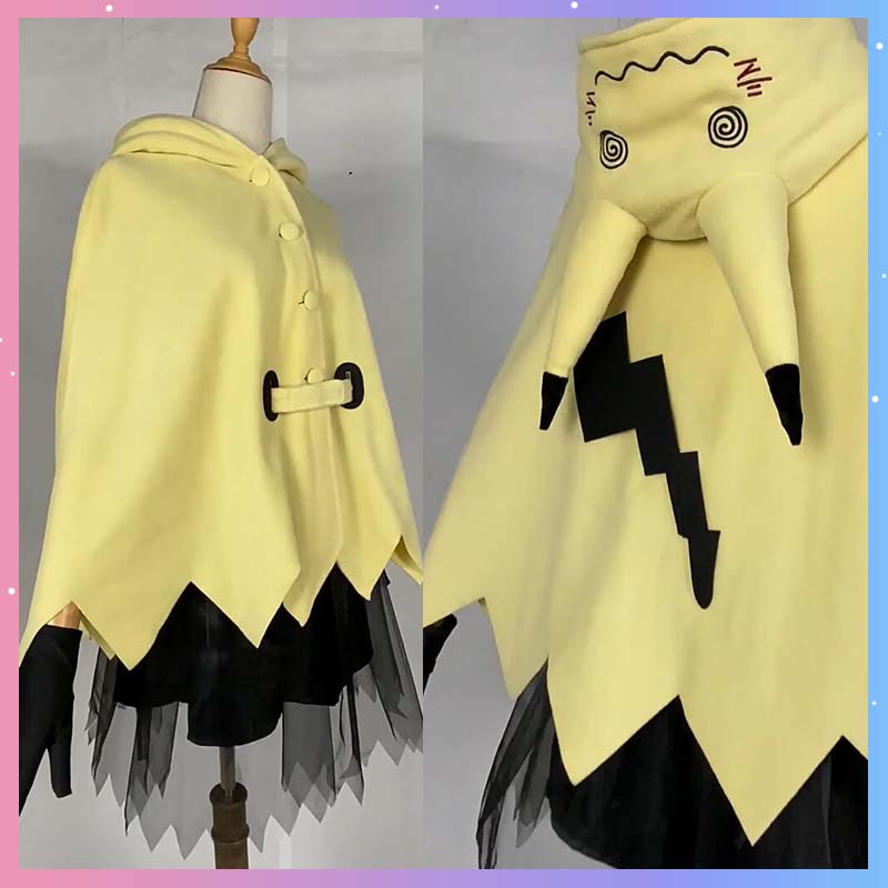 Cosplay Fire Prop - Mimikyu Cosplay Kostüm Anime Kadın Giydirme