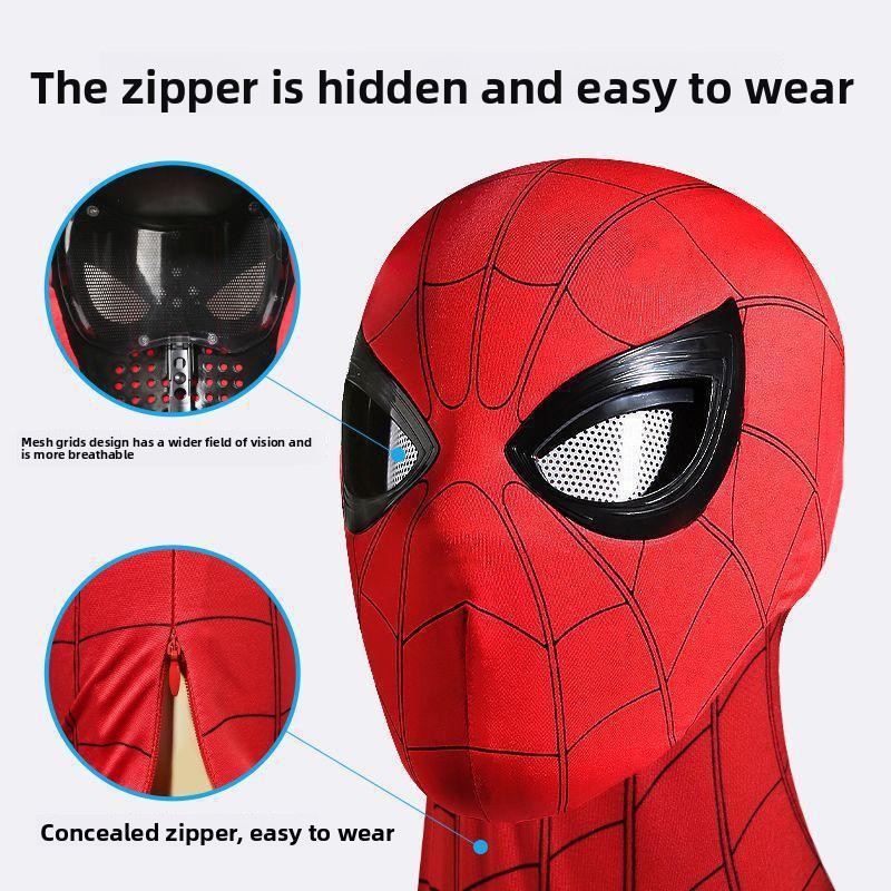 Süper kahraman maskesi/Örümcek - Cosplay Fire Prop incelemesi ve fiyatı
