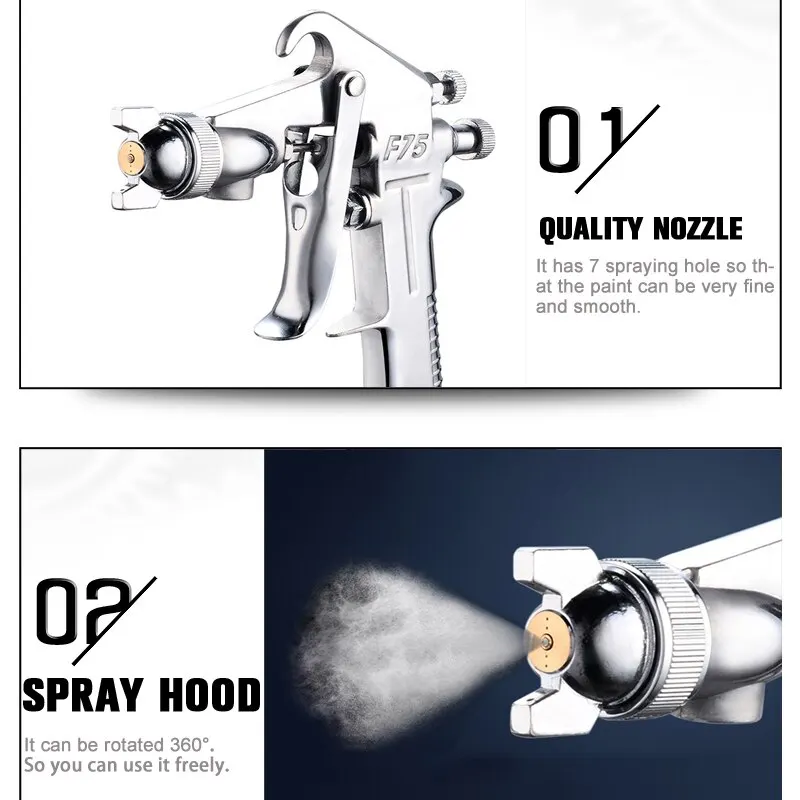 F-75 Ayarlanabilir Renkli Boya - Metallic Spray Paint incelemesi ve fiyatı